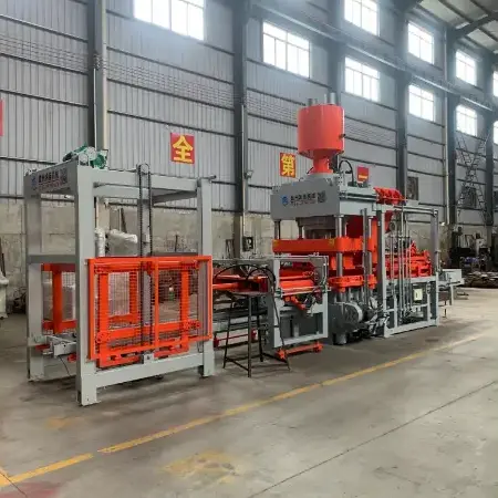 Concrete Block Machine Plant