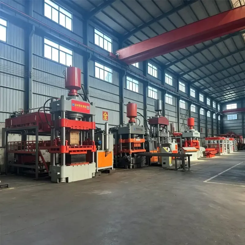 Hydraulic Press for Concrete Blocks