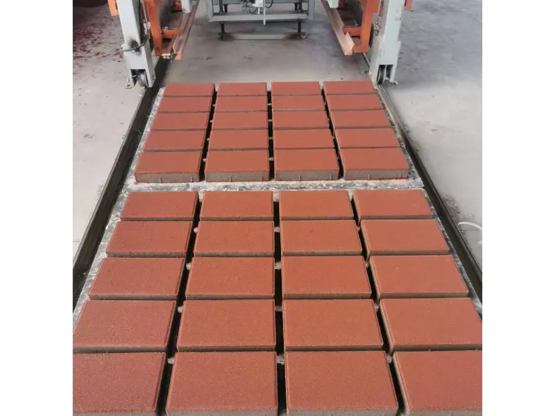 Bricks fired by Automatic Cement Block Making Machine